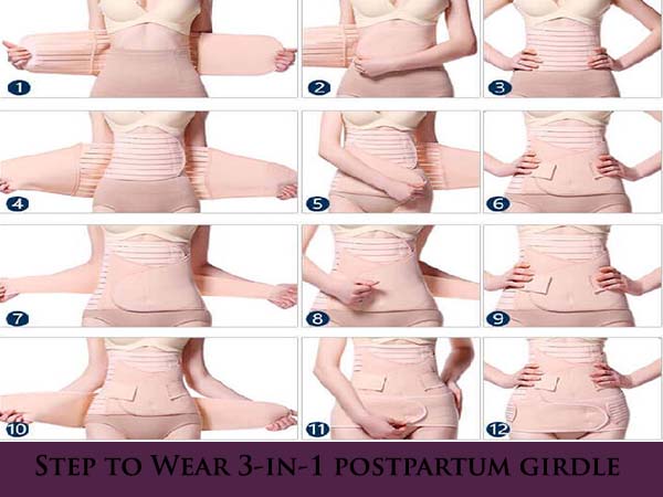 How to use best postpartum girdle