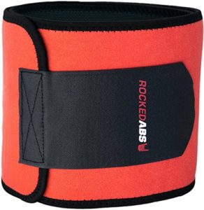 Rocked Abs Workout Waist Trimmer Belt for Men and Women