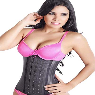 LadySlim Fajas Colombiana Latex Long Waist Trainer