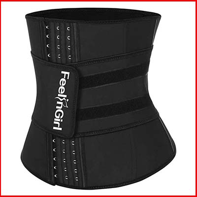 FeelinGirl Latex Underbust Waist trainer For Loss Weight