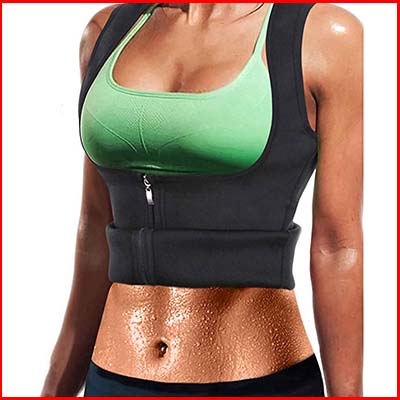 NOVECASA Neoprene Sauna Vest Trainer For Reduce Weight