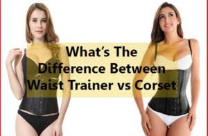 What's the difference between waist trainer vs corset