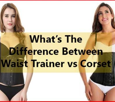 What's the difference between waist trainer vs corset